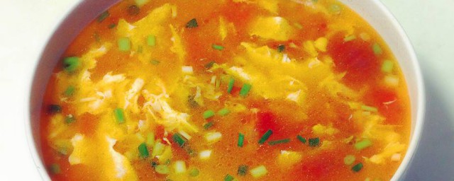 雞蛋柿子湯的做法 雞蛋柿子湯的做法介紹