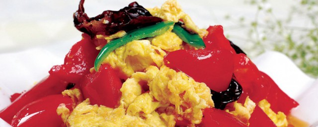西紅柿炒雞蛋的美食做法 這個方法超級簡單