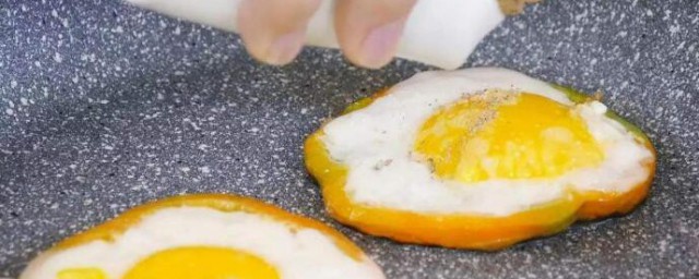 怎麼做太陽煎蛋 太陽煎蛋的做法