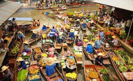 安帕瓦水上市場 Amphawa Floating Market
