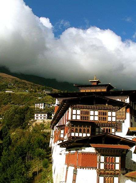 通薩宗佛寺 Trongsa Dzong