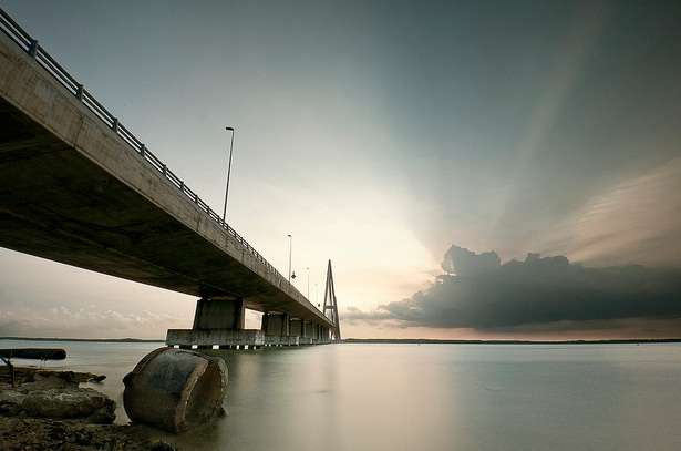 柔佛河大橋 Sungai Johor Bridge