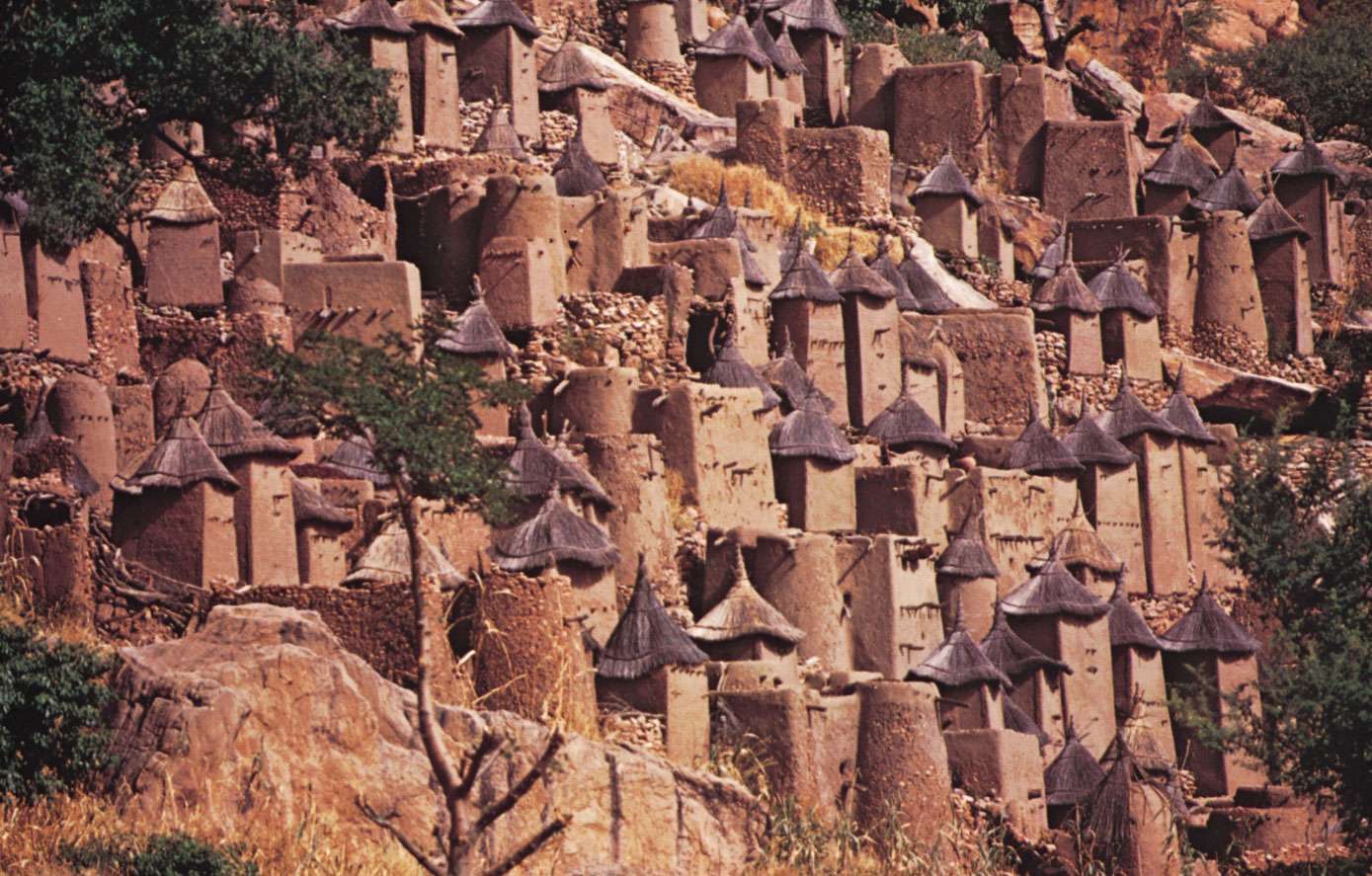 邦賈加拉懸崖多貢斯土地 Cliff of Bandiagara Land of the Dogons