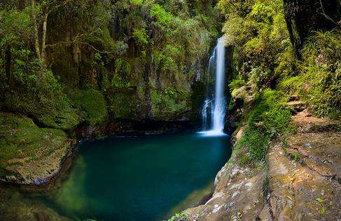 凱亞蒂瀑布 Te Rerekawau Kaiate Falls