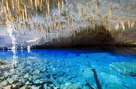 藍湖洞 Blue Lake Cave