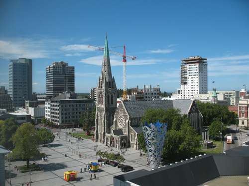 基督城大教堂廣場 Cathedral Square Christchurch