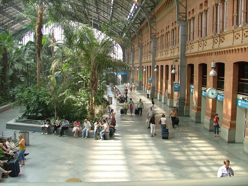 阿托查火車站 Madrid Atocha Railway Station
