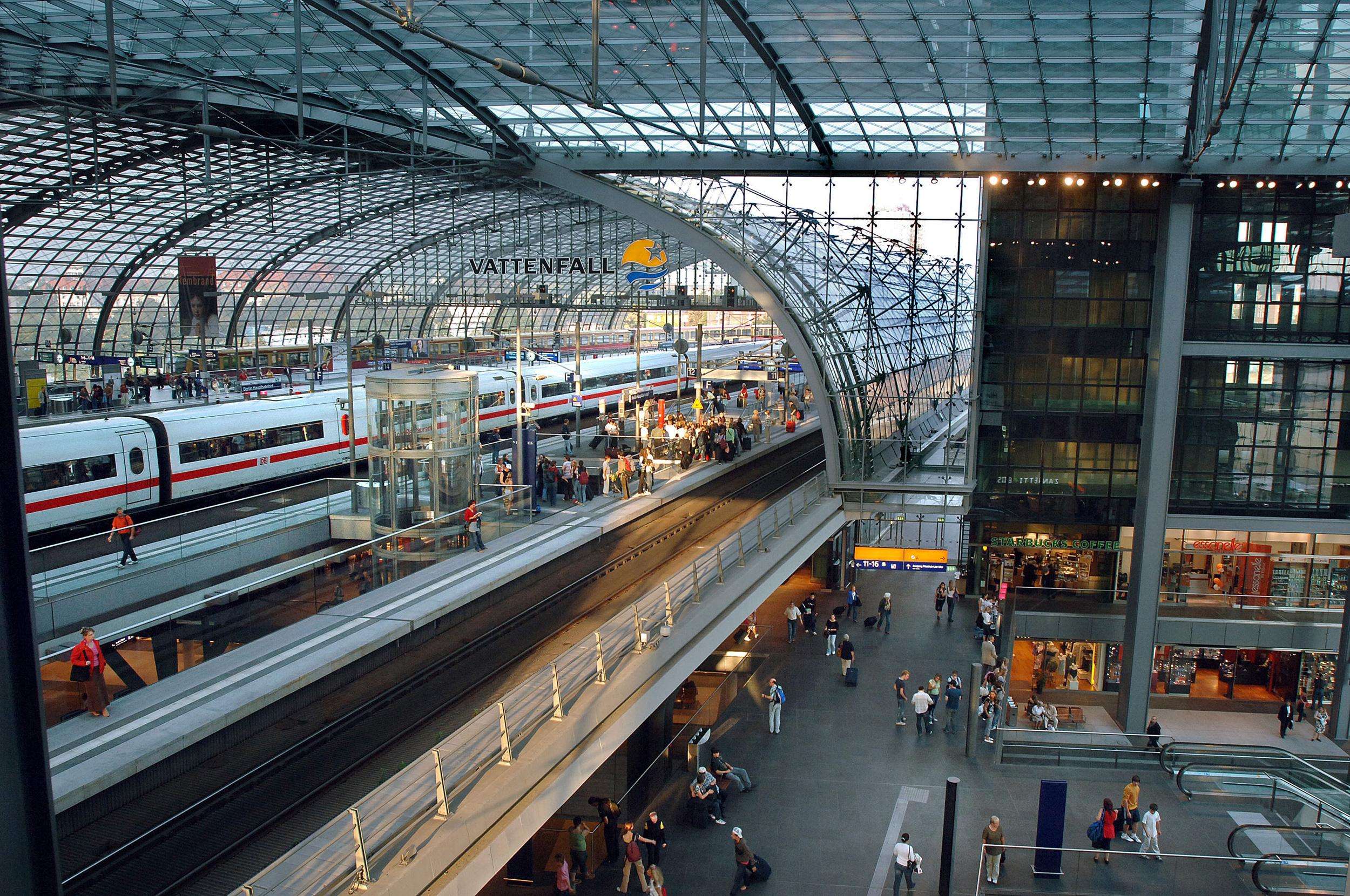 柏林中央車站 Berlin Hauptbahnhof