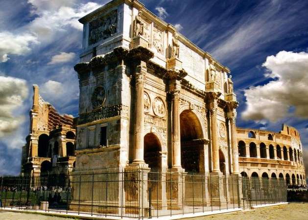 君士坦丁凱旋門 Arch of Constantine