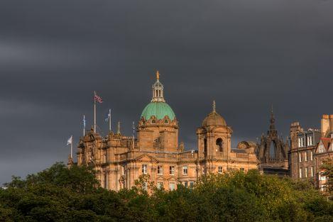 愛丁堡的新鎮老鎮 Old and New Towns of Edinburgh