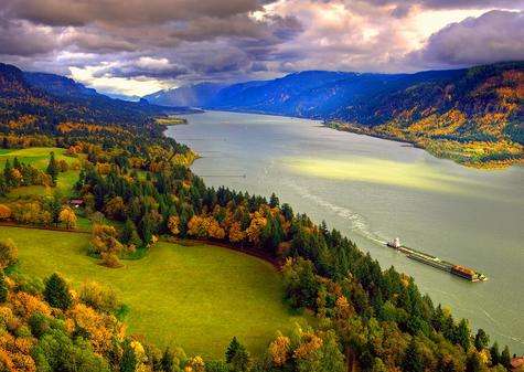 哥倫比亞河峽谷 Columbia River Gorge