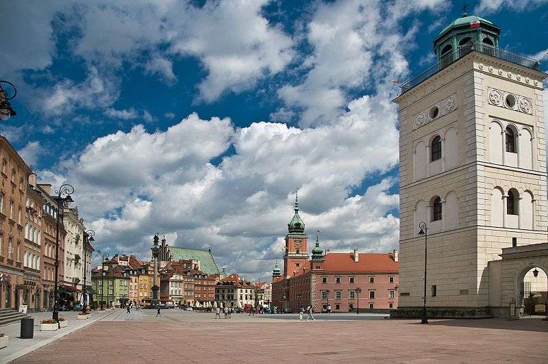 華沙城堡廣場 Warsaw's Castle Square