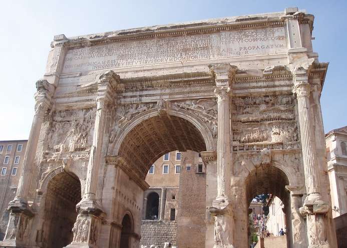 塞維魯凱旋門 Arch of Septimius Severus