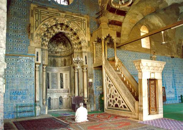藍色清真寺 Aqsunqur Mosque