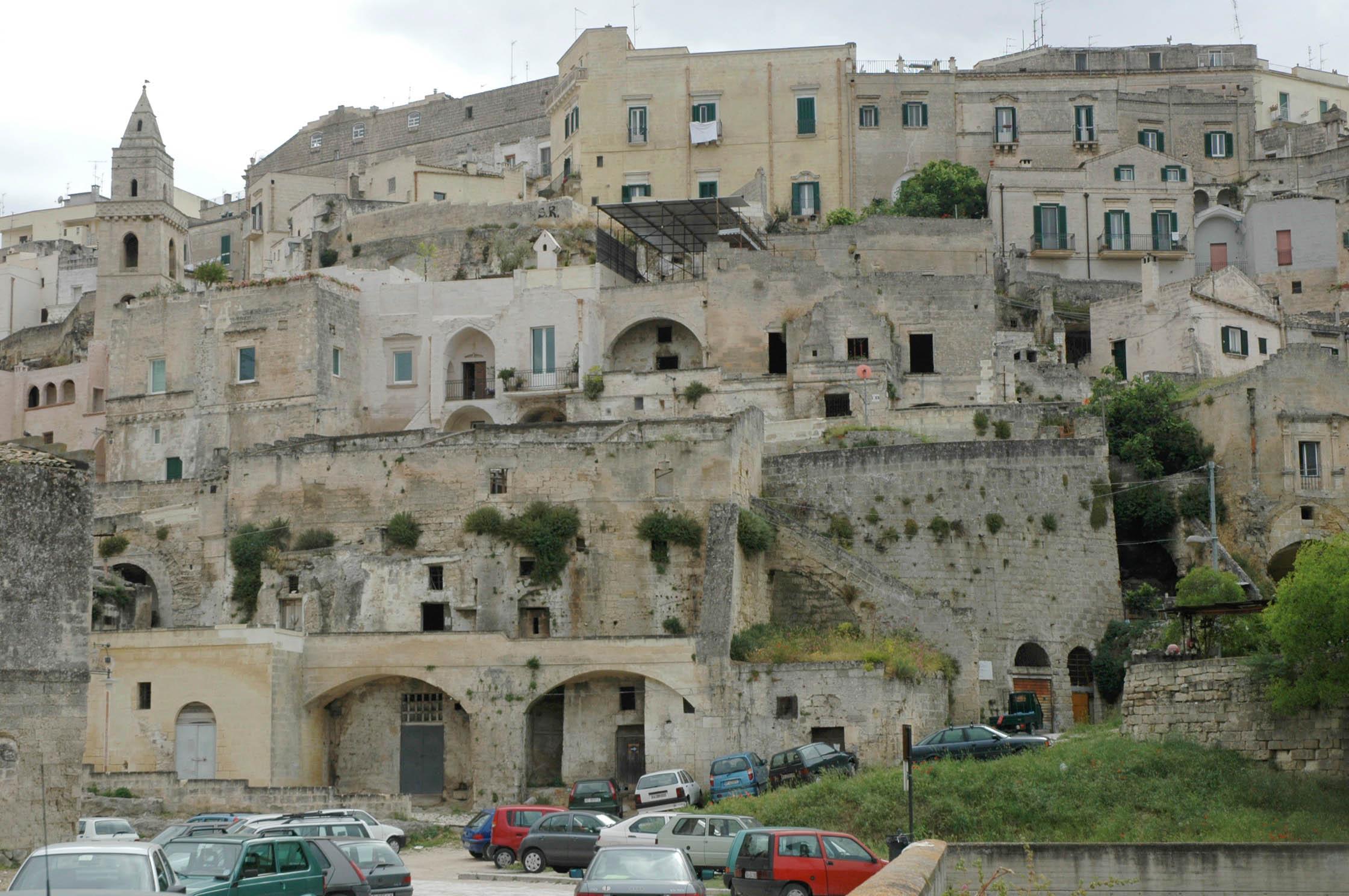 馬泰拉的石窟民居 Sassi di Matera