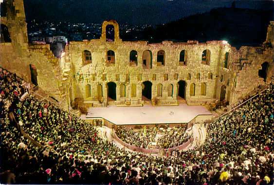 阿迪庫斯音樂廳 Odeon of Herodes Atticus