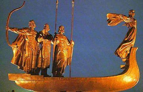 基輔城市奠基者紀念碑 Monument to Founders of Kyiv
