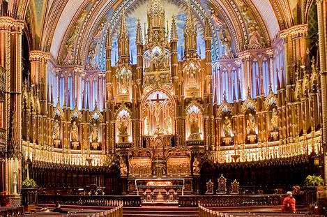 聖母聖殿 Notre-Dame Basilica Montreal