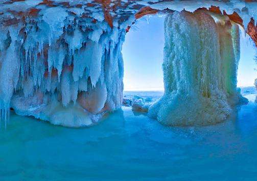 蘇必利爾湖冰洞 Lake Superior Ice Caves