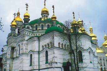 基輔 Kiev: Saint-Sophia Cathedral and Related Monastic Buildings Kiev-Pechersk Lavra