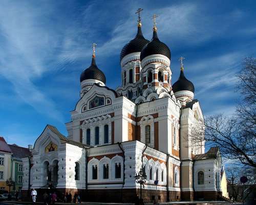 塔林亞歷山大涅夫斯基主教座堂 Alexander Nevsky Cathedral Tallinn