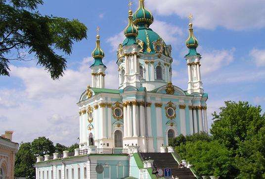 聖安德列教堂 St Andrew's Church Kiev