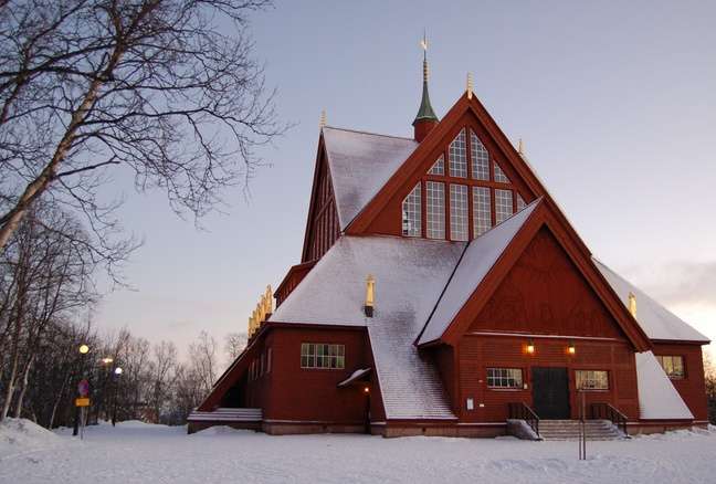 基律納教堂 Kiruna Church