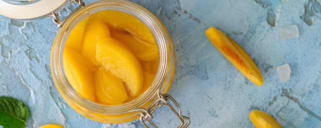 做黃桃罐頭為什麼要用鹽水泡 做黃桃罐頭用鹽水泡的原因