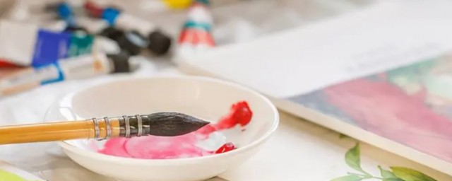 丙烯顏料如何洗 清洗丙烯顏料的方法