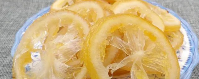 即食檸檬片怎麼做 即食檸檬片的做法