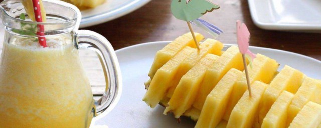 菠蘿汁的做法 菠蘿汁的做法介紹
