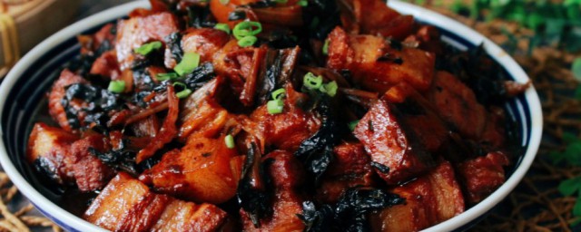 梅幹菜燒肉怎麼燒 梅幹菜燒肉如何燒