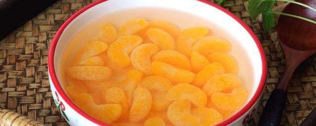 橘子罐頭怎麼做好吃 橘子罐頭好吃的做法介紹