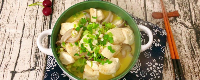 平菇豆腐湯做法 平菇豆腐湯怎麼做
