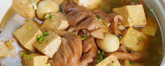 大腸燉豆腐怎麼做 大腸燉豆腐做法