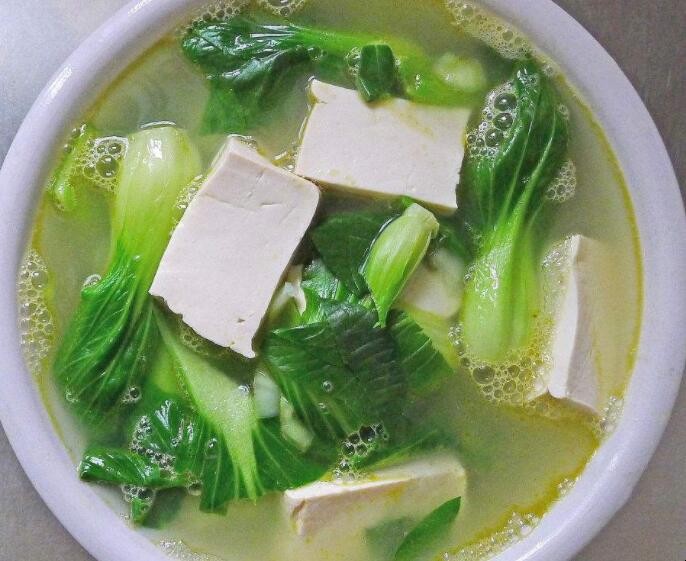 青菜燉豆腐做法是什麼