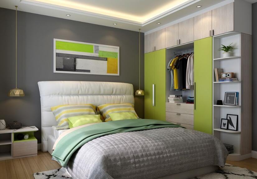 臥室衣櫃顏色怎麼搭配