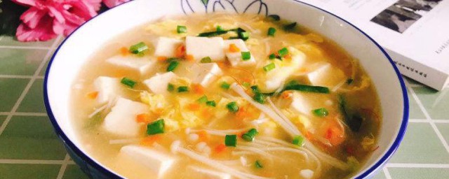 金針菇燉豆腐怎麼做 金針菇燉豆腐做法介紹