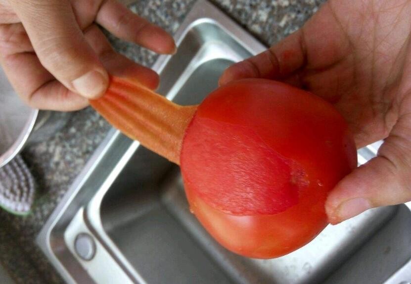 西紅柿如何去皮