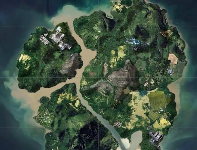 絕地求生海島地圖原型是什麼