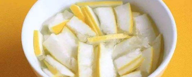 柚子皮怎麼煮水喝 柚子皮煮水喝的方法介紹