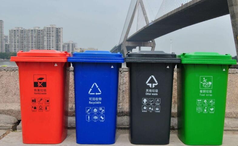 垃圾分類桶有幾種顏色