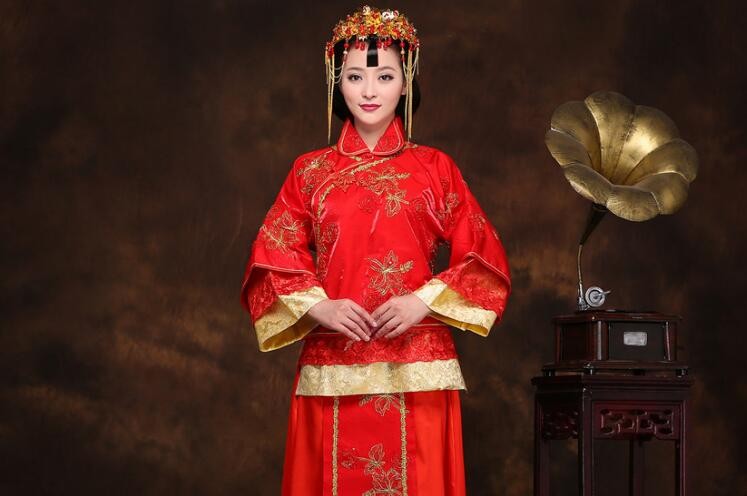 中式婚禮新娘服裝有哪些