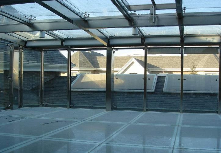 玻璃屋頂用什麼材料能隔熱