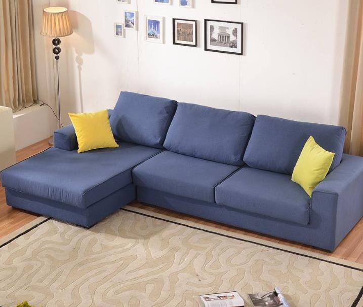 藍色沙發配什麼顏色窗簾
