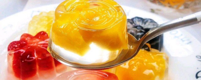 甜橙水果果凍的傢常做法 甜橙水果果凍做法