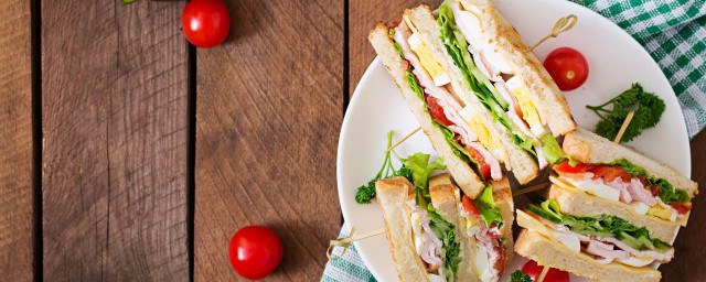 三明治的做法簡單分享 簡單的三明治的做法介紹