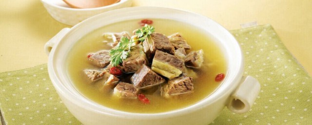 燉牛肉湯的做法 清燉牛肉湯做法介紹