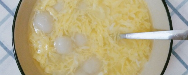 蛋花米酒煮湯圓的做法 蛋花米酒煮湯圓的做法推薦