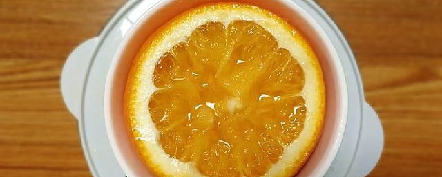 川貝蒸橙子的作用 川貝蒸橙子的功效